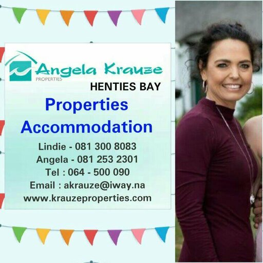 Angela Krauze Properties - Estate Agents in Henties Bay, Namibia